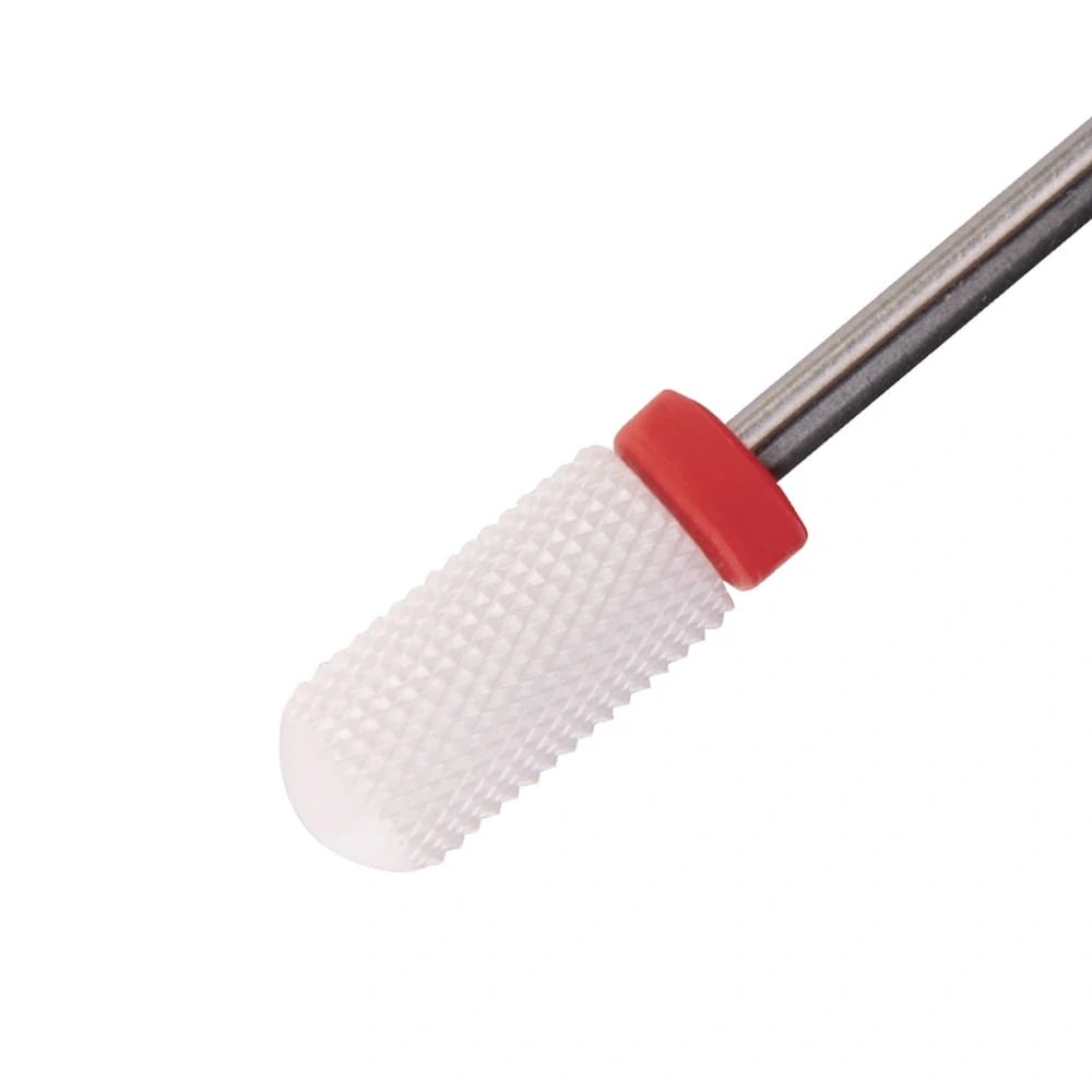 Keramická fréza na nehty – brusný nástavec VÁLEC JEMNÝ (zakulacený, jemná frézka, M3/32)