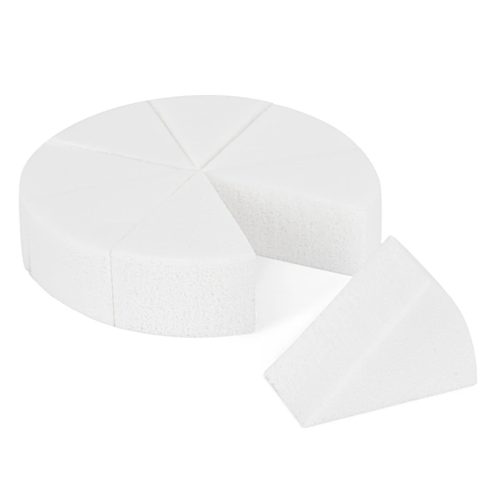 Houbička na ombré nehty a stínování nehtů, latex, 8 ks