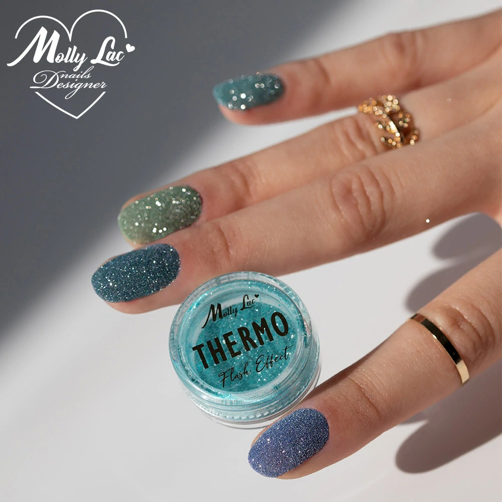 Efektový nehtový prach - Thermo Flash Effect 03 (efektový pigment, který mění barvu)