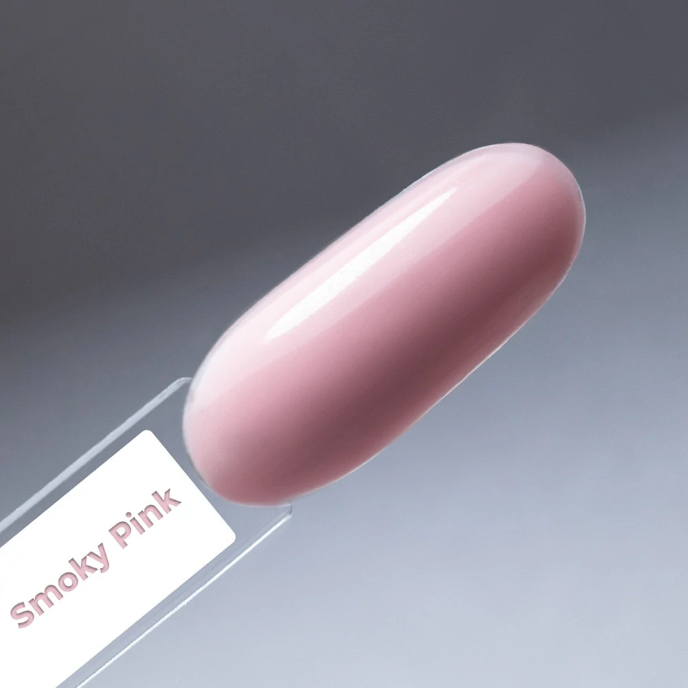 Podkladová báze Rubber Fiber Base Smoky Pink 10 g – revoluční báze se skelným vláknem v přirozeném nude odstínu