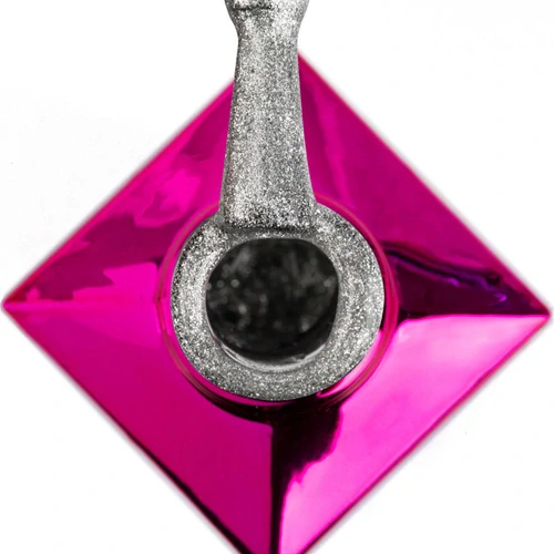 MollyLac gel lak Fantasyland 10g - My Favourite Silver - třpytivě stříbrný gel lak