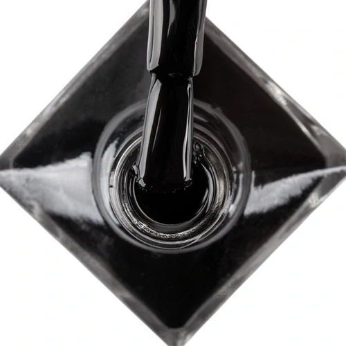 Klasický lak na nehty MollyNails 10 ml - černý Black