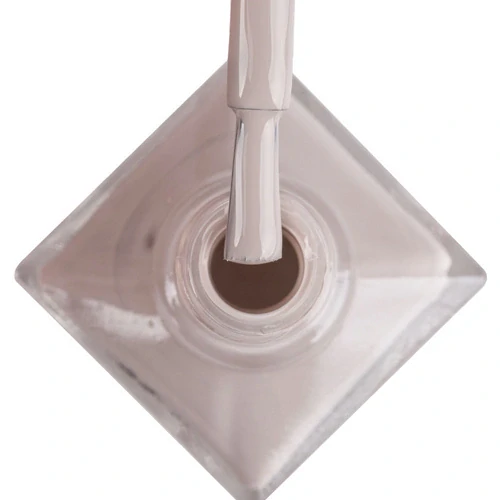 Klasický lak na nehty, 10ml - Molly 205 (nude béžovo-šedý lak na nehty, vysoký lesk, výdrž až 12 dní)