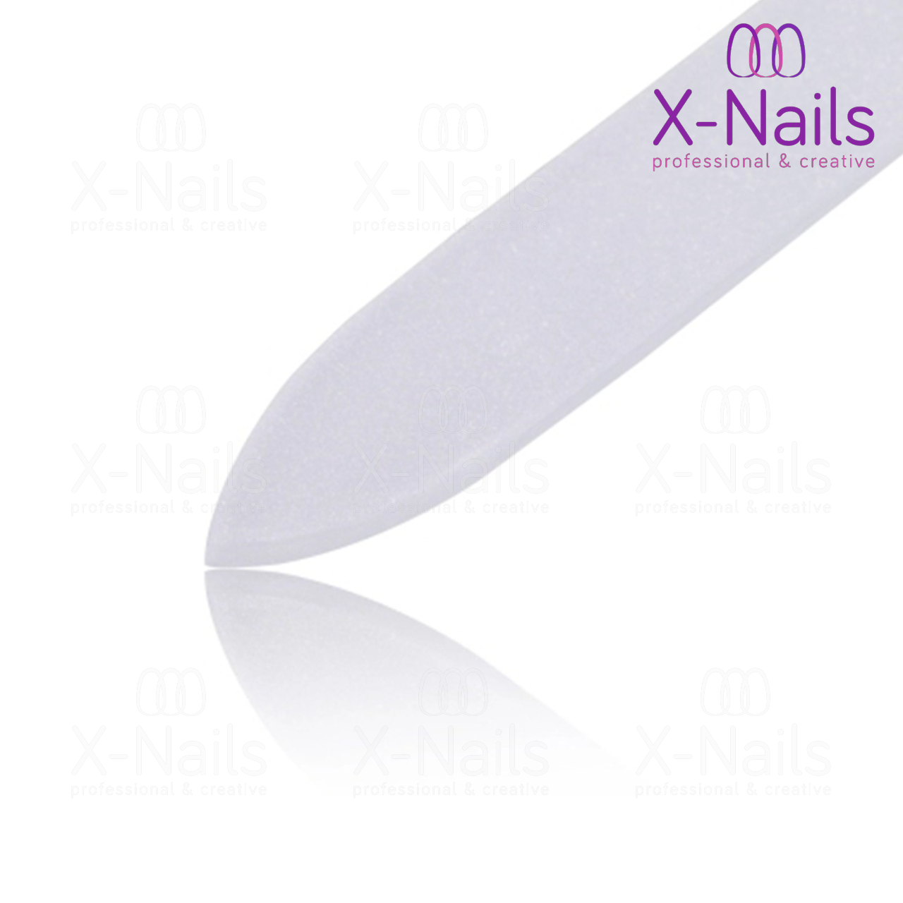 X-NAILS skleněný pilník na přírodní nehty - MODRÝ