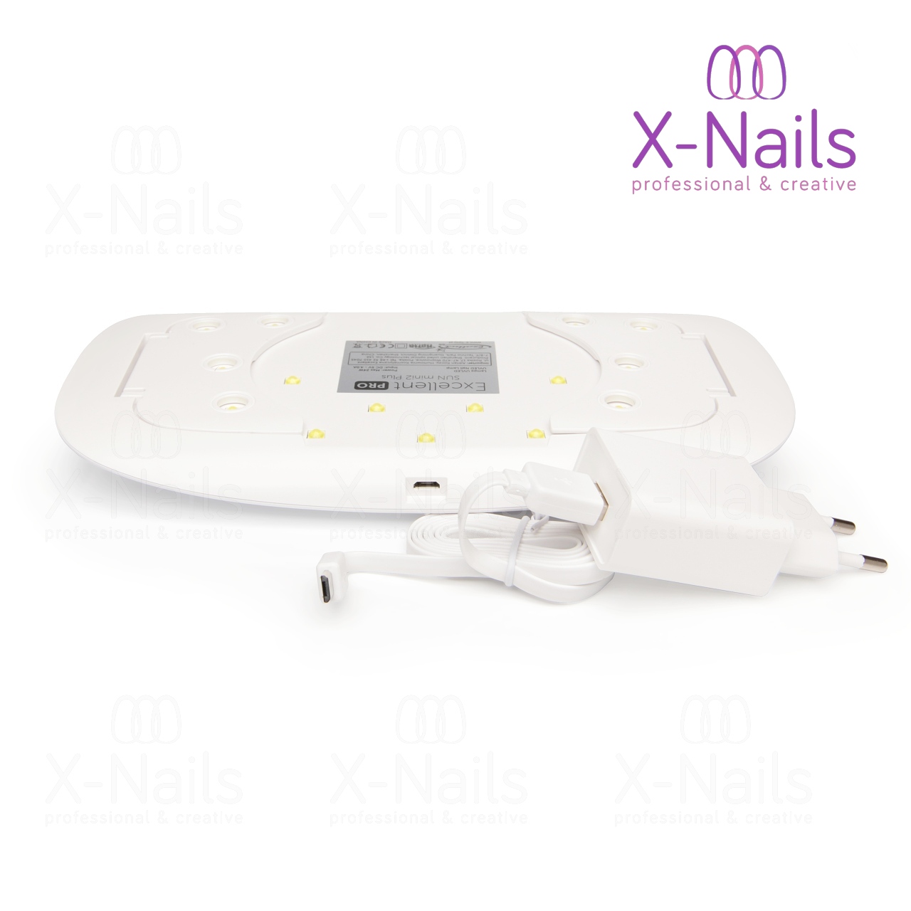 X-NAILS duální UV/LED lampa na nehty 24W – SUN PLUS WHITE