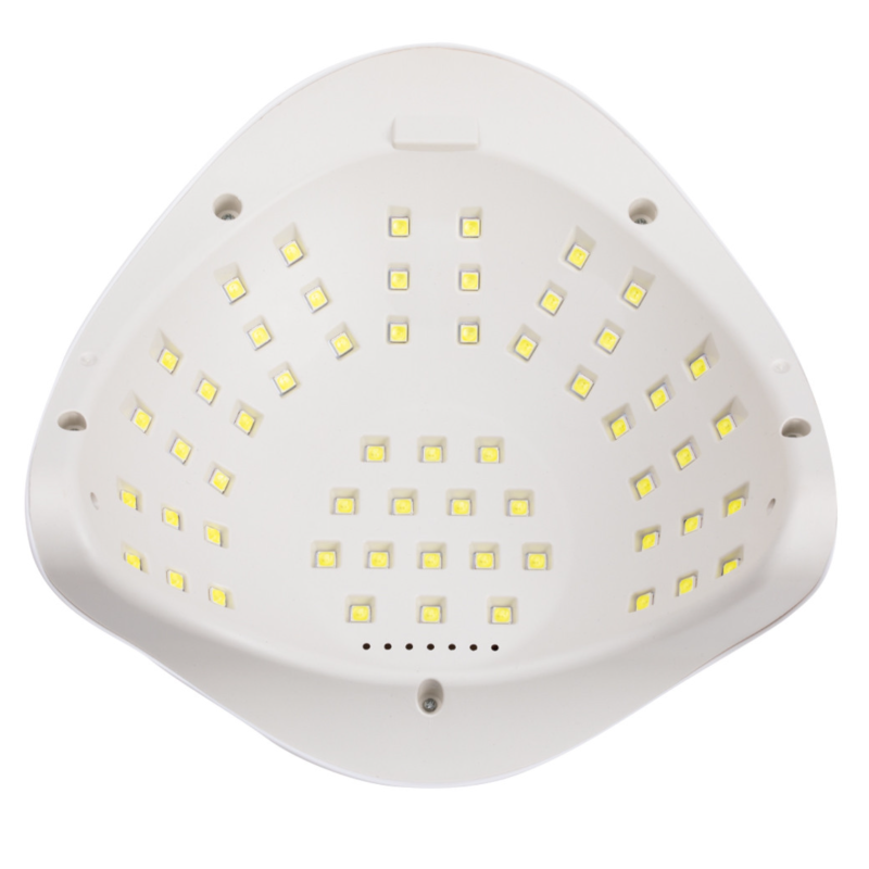 Duální UV/LED lampa na nehty 180W – MOLLY X7 LUX s LCD displejem (režim pro citlivé nehty, extra výkonná)