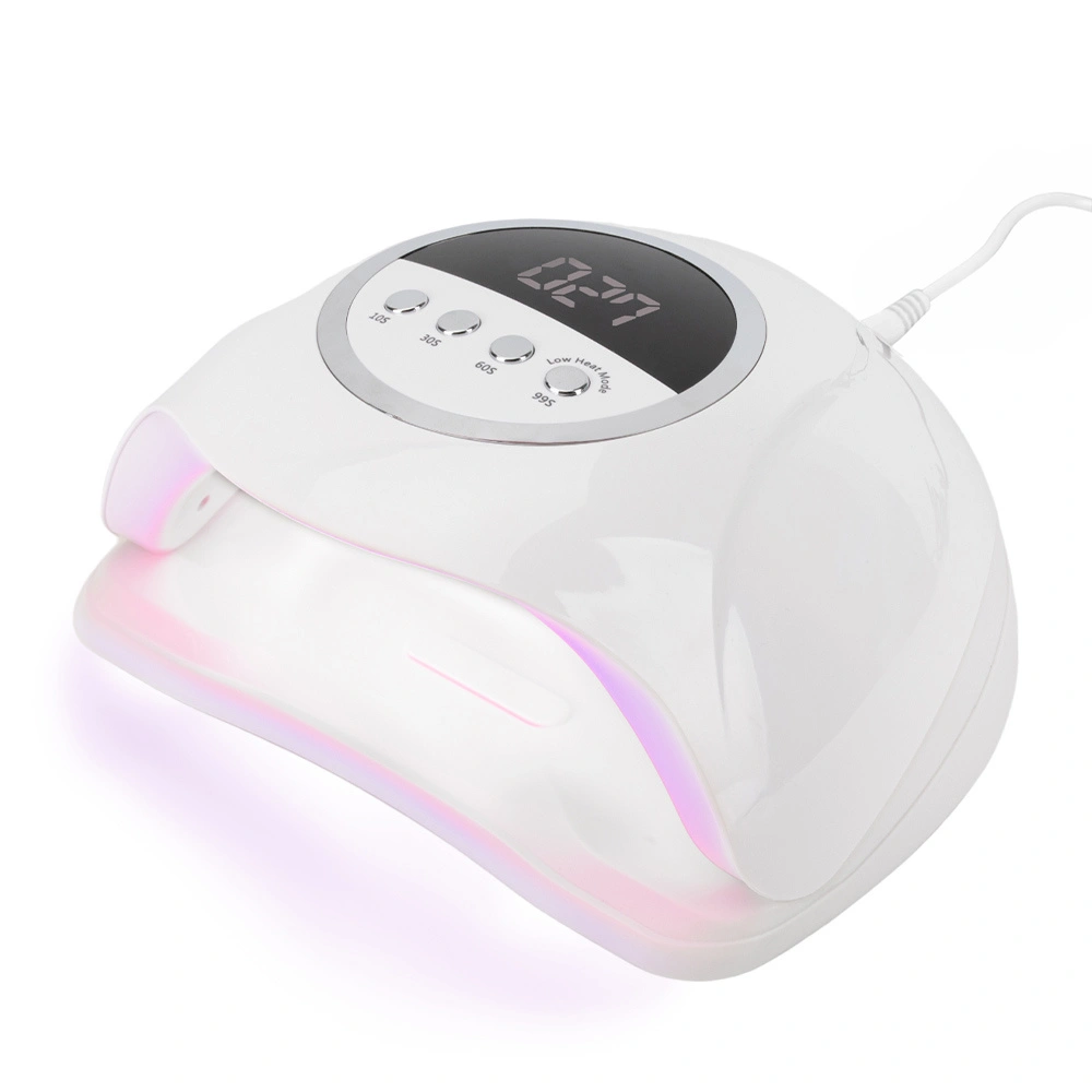 UV/LED lampa na nehty X20 MAX 258 W – 72 diod, Low Heat mode (červené světlo)