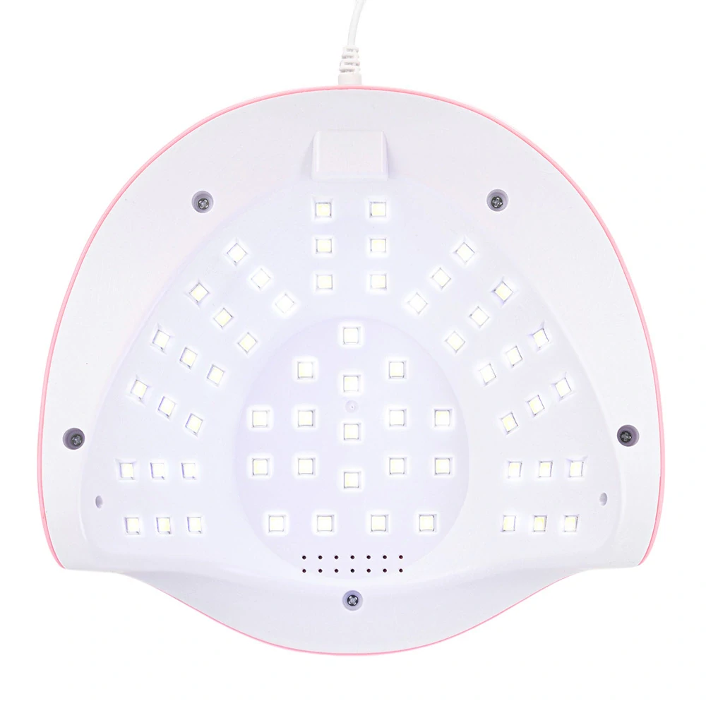 UV/LED lampa na nehty Y13 248 W – 60 diod, Low Heat mode - RŮŽOVÁ