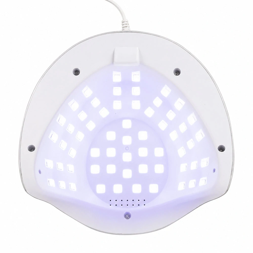 UV/LED lampa na nehty Y13 248 W – 60 diod, Low Heat mode - BÍLÁ