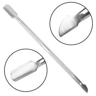 X-NAILS Kovový zatlačovač nehtové kůžičky č. 1 – CUTICLE PUSHER