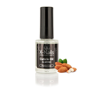 X-NAILS Cuticle Oil Almond - výživný nehtový olejíček 10 ml - MANDLE