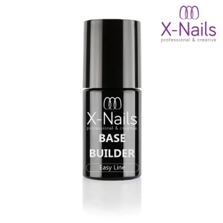 X-NAILS podkladová báze pod gel laky, zpevňující podlak 6g  - BASE BUILDER (čirá podkladová báze, vhodná pro prodloužení)