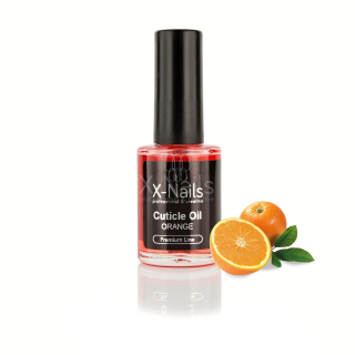 X-NAILS Cuticle Oil Orange - výživný nehtový olejíček 10 ml - POMERANČ