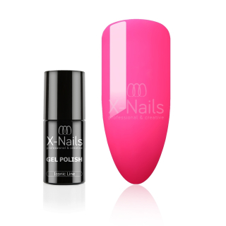 Gel lak Iconic line, 6g – NEON FANDAGO (sytě růžový neon)