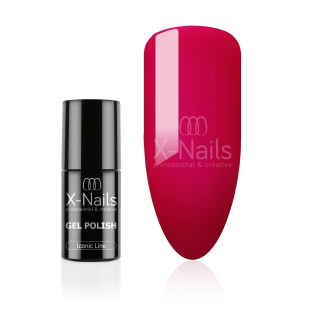 Gel lak Iconic line, 6g – MERLOT (malinově růžová s vínovým podtónem)