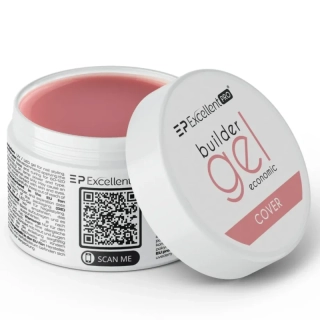 UV/LED Builder Gel Economic line Cover 15 g - krycí nude stavební gel