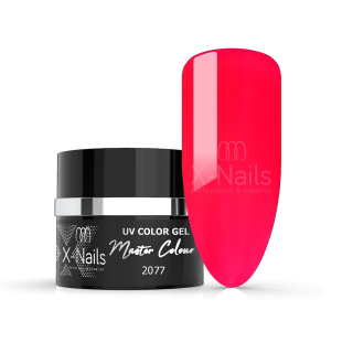 X-NAILS bezvýpotkový UV/LED gel Master Line, 5 ml - SCARLET RED