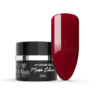 X-NAILS bezvýpotkový UV/LED gel Master Line, 5 ml - BURGUNDY RED
