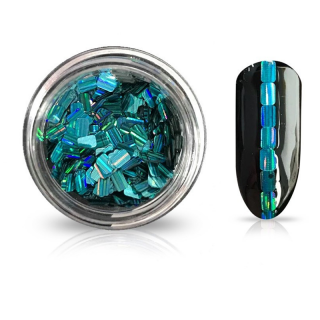 Barevné hologramy na nehty - BROKEN GLASS HOLOGRAMY