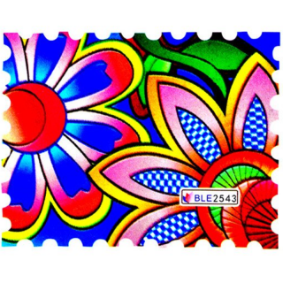 Barevné vodolepky na nehty - ABSTRACT