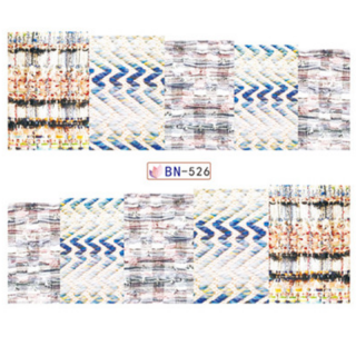 Barevné vánoční vodolepky na nehty - Winter Sweater 