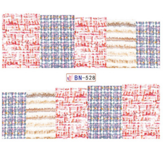 Barevné vánoční vodolepky na nehty - Winter Sweater 