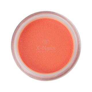 X-NAILS barevný akrylový pudr, 5 g - ORANŽOVÝ