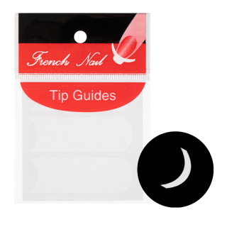 Papírová šablona pro francouzskou manikúru Easy french smile