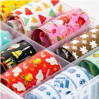 Sada zdobicích transfer fólií, 10ks - VÁNOCE (10ks každý 100cm)