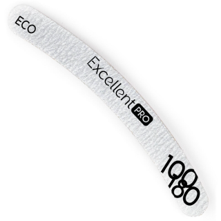 Pilník na nehty ECO Excellent – BANÁN 100/180 (nejpoužívanější hrubost)