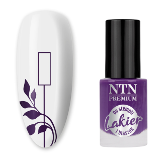 Razítkovací lak na nehty – lak na razítka FIALOVÝ, 7ml
