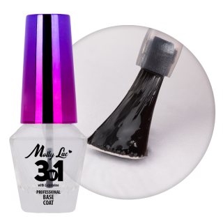 Podkladový lak na nehty 10ml - BASE COAT 3v1 (báze pro klasické laky na nehty, s L-cysteinem)