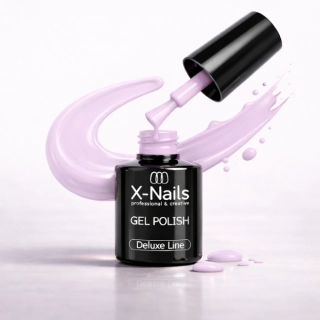 Profesionální gel lak Deluxe line, 5ml – FREESIA (fréziově fialkový, perfektně krycí gel lak)