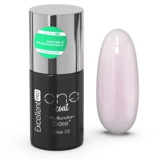 Excellent Pro Multifunction Fiber base 02, 7g – narůžovělá podkladová báze se skelnými vlákny (extra pružná a odolná)