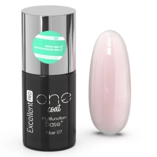 Excellent Pro Multifunction Fiber base 07, 7g – jemně růžová podkladová báze se skelnými vlákny (extra pružná a odolná)