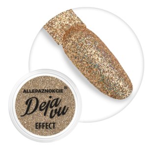Třpytky na nehty Deja vu 02, 1g (holografický mikro prach pro zdobení nehtů)