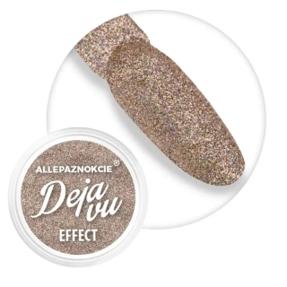 Třpytky na nehty Deja vu 26, 1g (holografický mikro prach pro zdobení nehtů)