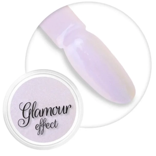 Leštící pigment na nehty Glamour Effect no. 5, 1g - ALLURE (ultra jemný zalešťovací prášek, modrofialový)