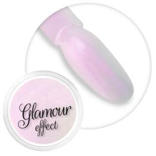 Leštící pigment na nehty Glamour Effect no. 4, 1g - PURPLE (ultra jemný zalešťovací prášek, fialový)