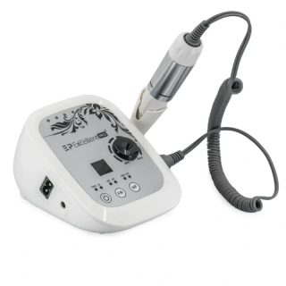 Bruska na nehty Excellent Master Power, 45W -  BÍLÁ (výkonná profi bruska s LCD ovládacím panelem)