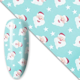 Zdobicí transfer fólie na nehty, 25cm - VÁNOCE 12