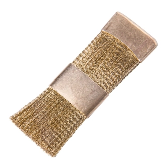 Měděný kartáček na čištění fréz a brusných nástavců, 1 ks