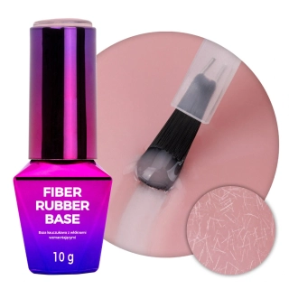 Podkladová báze Rubber Fiber Base Nutty Nut 10 g – revoluční báze se skelným vláknem v přirozeném nude odstínu