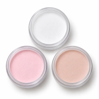 Builder Trio – sada stavebních akrylových pudrů Clear, Pink, Camouflage