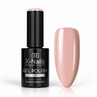 Gel lak Iconic Blush Nude 5 g – pudrově růžový, HEMA & Di-HEMA Free