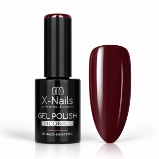 Gel lak Iconic Velvet Wine 5 g – vínový, HEMA & Di-HEMA Free