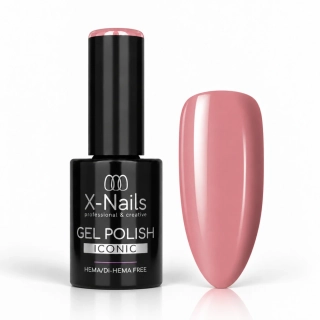 Gel lak Iconic Rose Clay 5 g – tlumeně růžový nude, HEMA & Di-HEMA Free