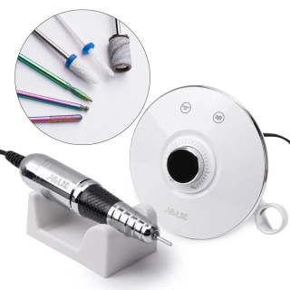 Bruska na nehty M17 68 W – 45 000 ot./min., LCD, bílá
