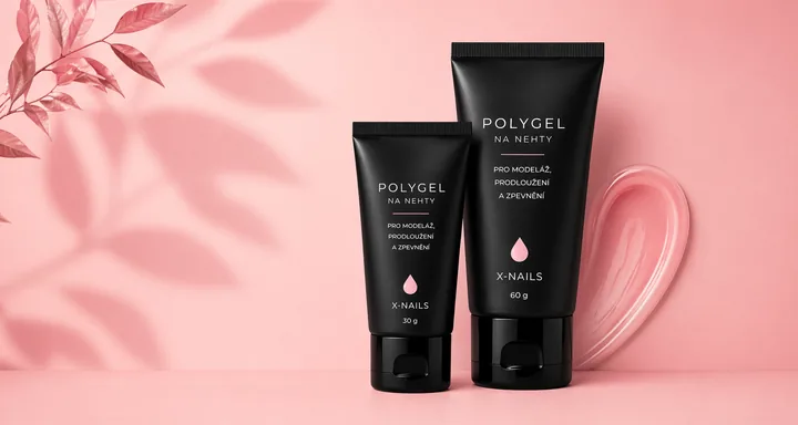 Polygel na modeláž a prodloužení nehtů